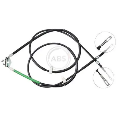 Compra Ahora Cable de accionamiento, freno de estacionamiento A.B.S. K19915